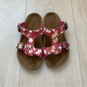 Birkenstock ALPRO Red Floral Sandals